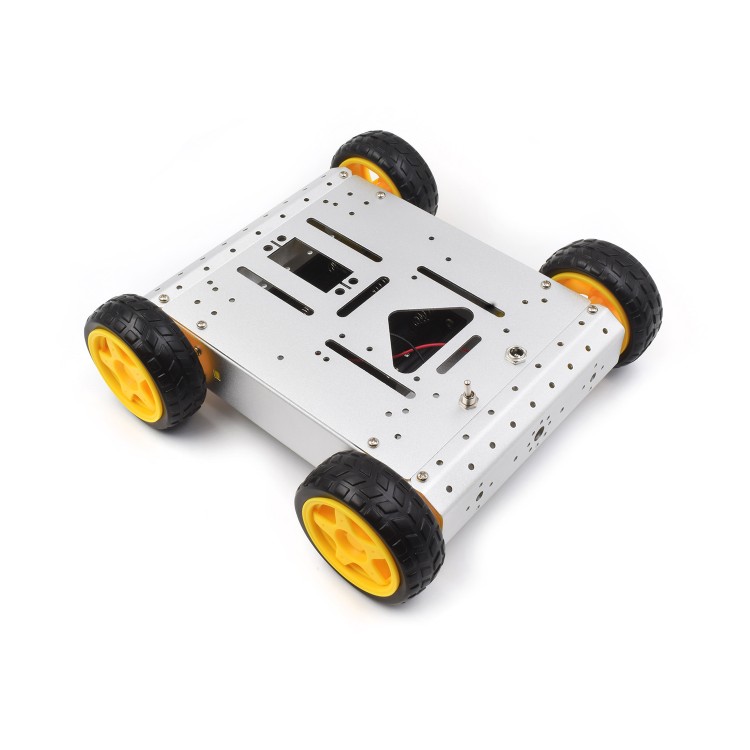 Metal Robot Chassis Kit (4WD) | 101838 | Other by www.smart-prototyping.com